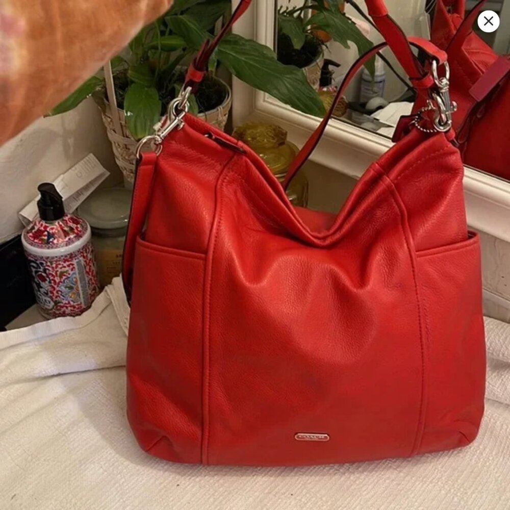 COACH -Park leather hobo crossbody - NWOT